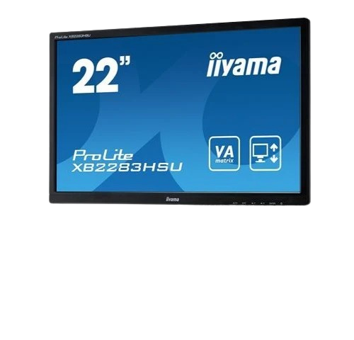 iiyama ProLite E2210HDS 22-Inch Full HD Widescreen Monitor – 1920x1080 LED Display, DVI/HDMI/VGA, Fast 2ms Response Time – Energy Efficient Office[NO STAND]