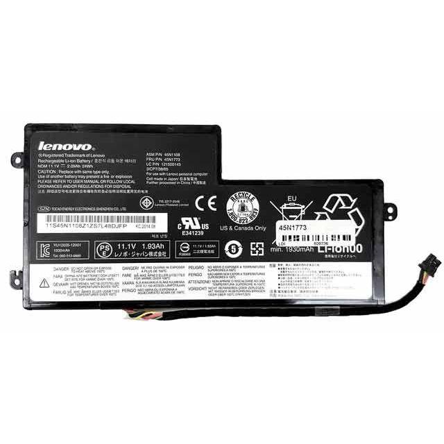 Compatible with Lenovo Thinkpad X240 X250 X260 X270 T440s T450 T460 Internal Battery 45N1111 11.1V 24Wh
