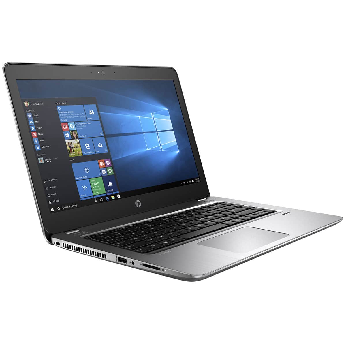 HP ProBook 440 G4 Laptop | Intel Core i3 7th Generation | 4GB DDR4 RAM | 128GB SSD Storage | 14 Inch HD Display | Refurbished Laptop | Windows 10 Professional | Lightweight Business Notebook