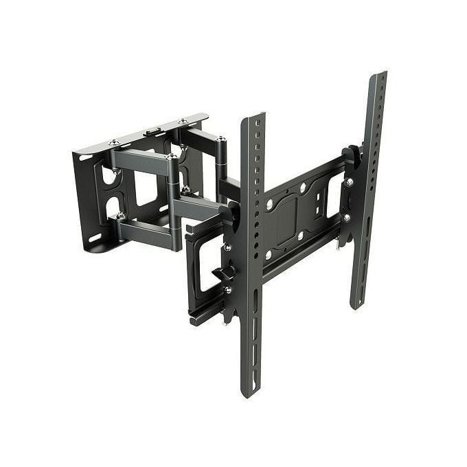 Double Arm Wall Bracket Full Motion Swivel Heavy Duty TV Wall Mount Bracket Supports 32″ to 85″ TV
