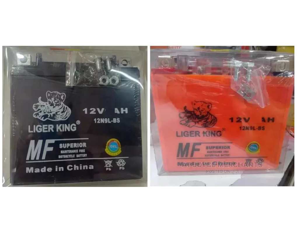 Liger king Maintenance Free Motorcycle 12V7Ah Battery