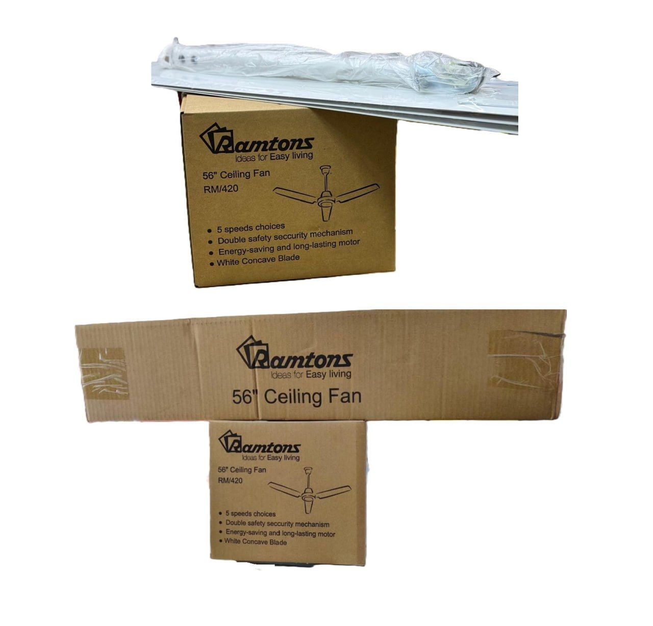 Ramtons 56 Inches Ceiling Fans with 1 Year Warranty