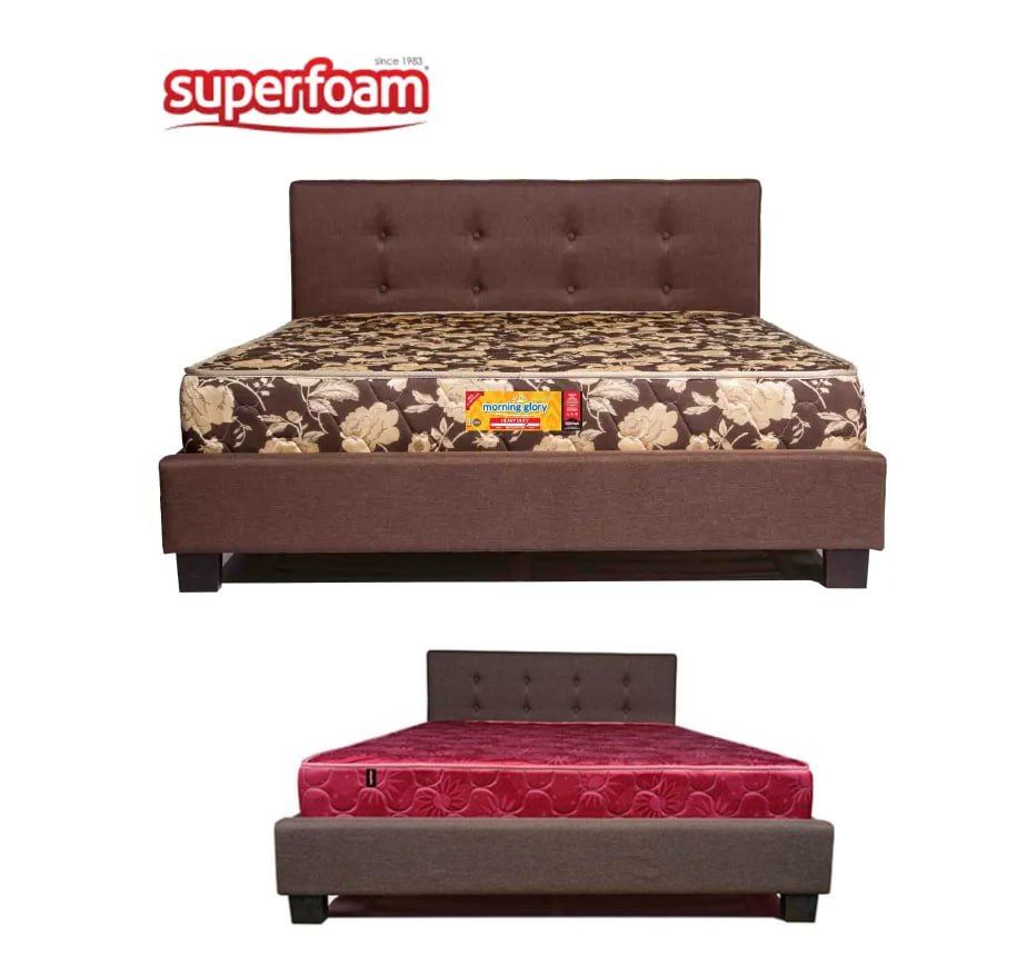 (CRAZY OFFERS) 8 Inches Superfoam morning glory home living memory foam good quality bed mattress medium duty plain home and kitchen furniture mattresses bedroom box springs(CRAZY OFFERS) 8 Inches Sup