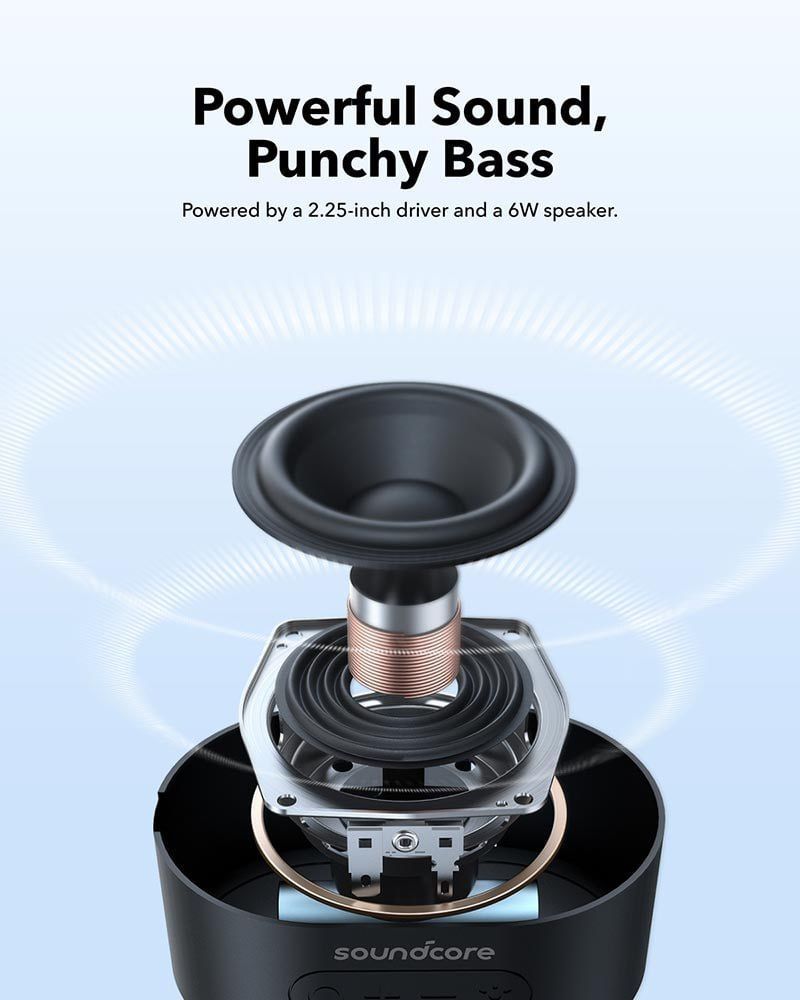 Anker Soundcore Pyro Mini – 6W Portable Bluetooth Speaker
