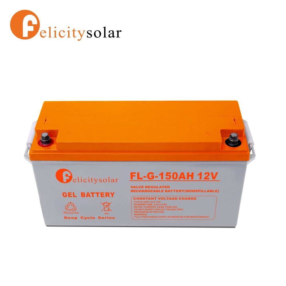 [Best Choice] Felicity12V Solar Deep Cycle GEL Battery For Solar System (1 Year Manufacture Warranty)