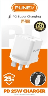 Punex 20W PD Super Fast C-to-C Charger