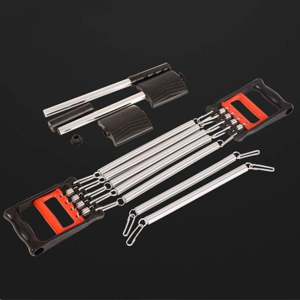 3 in 1 Chest Expander Puller Muscles Exercise Workout Resistance Bands, Chest Developer Spring Expander with Hand Grip and Pedal