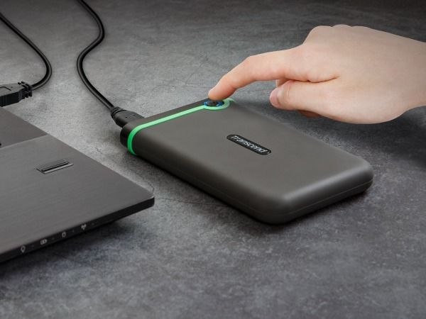 Reliable Transcend External Hard Disk for Secure Data Storage