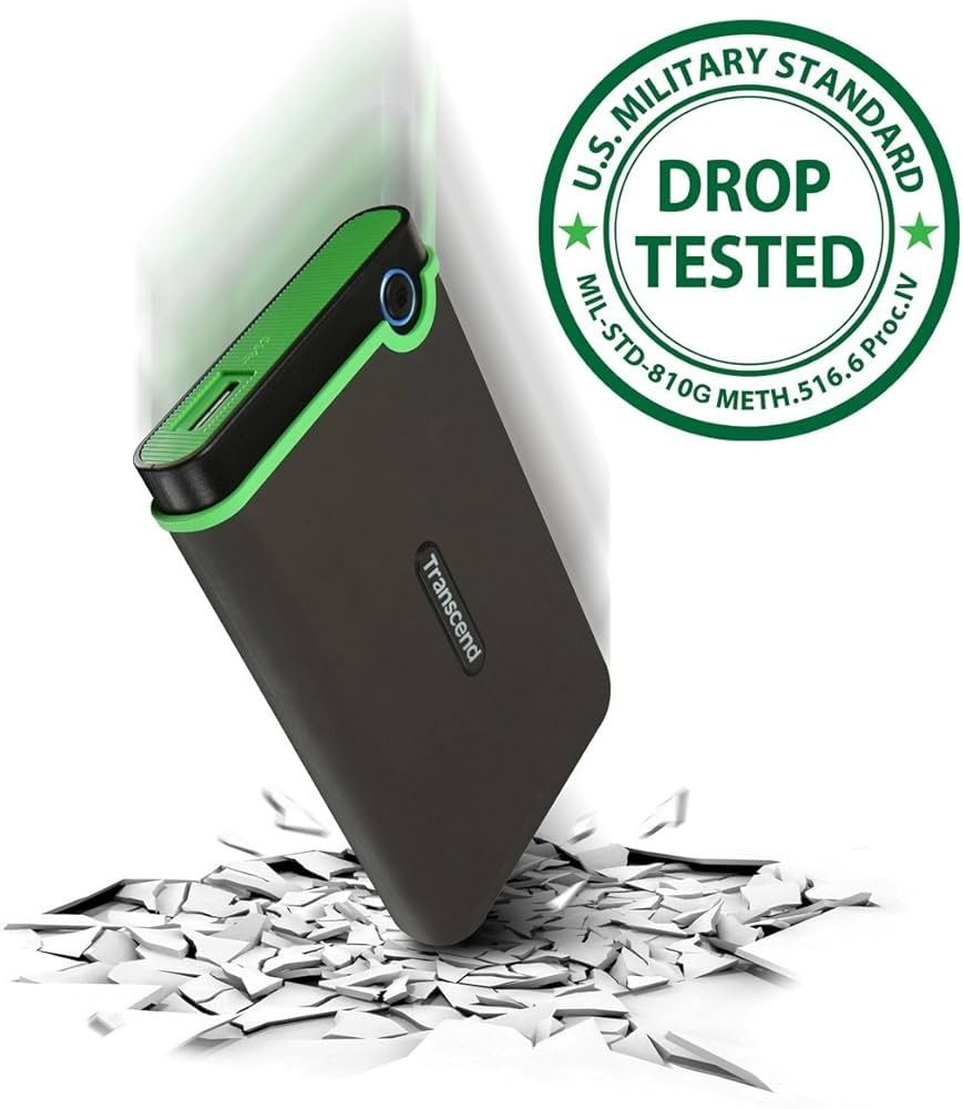 Reliable Transcend External Hard Disk for Secure Data Storage