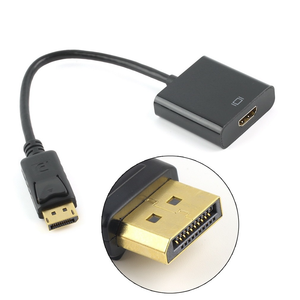 Display Port To HDMI Adapter Cable