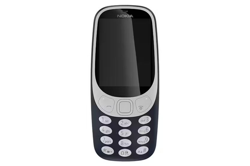 New Design Nokia 3310 2G | Black/Dark Blue - Original