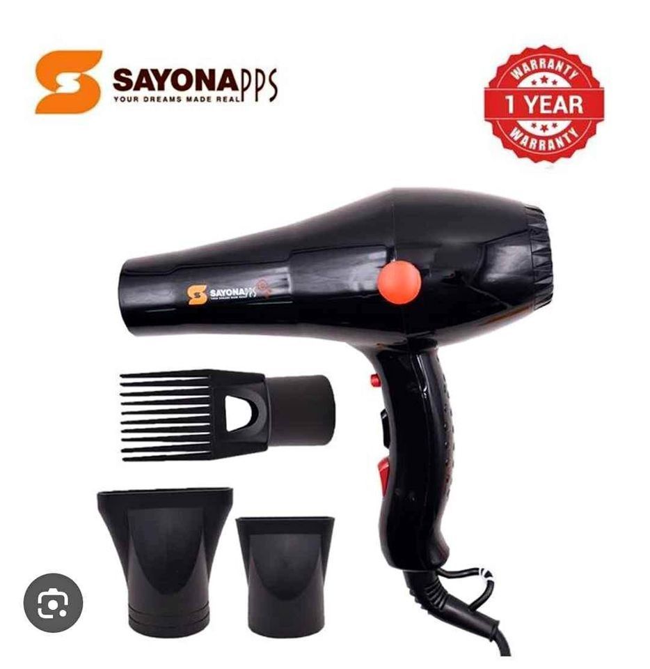 Sayona Hair Blow dryer / blow-dry Straightener-Home Professional Commercial Blowdry