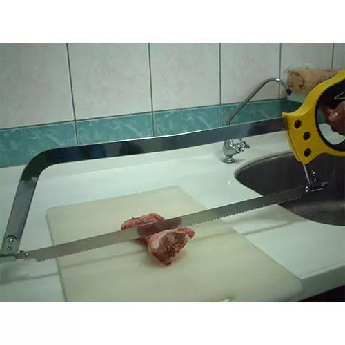 Stainless Butcher Hand Meat Saw / Hacksaw- 18inch