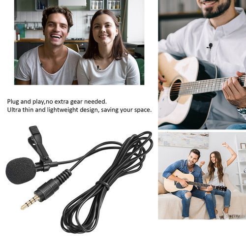 Lavalier Microphone For Smart Phone Recording
