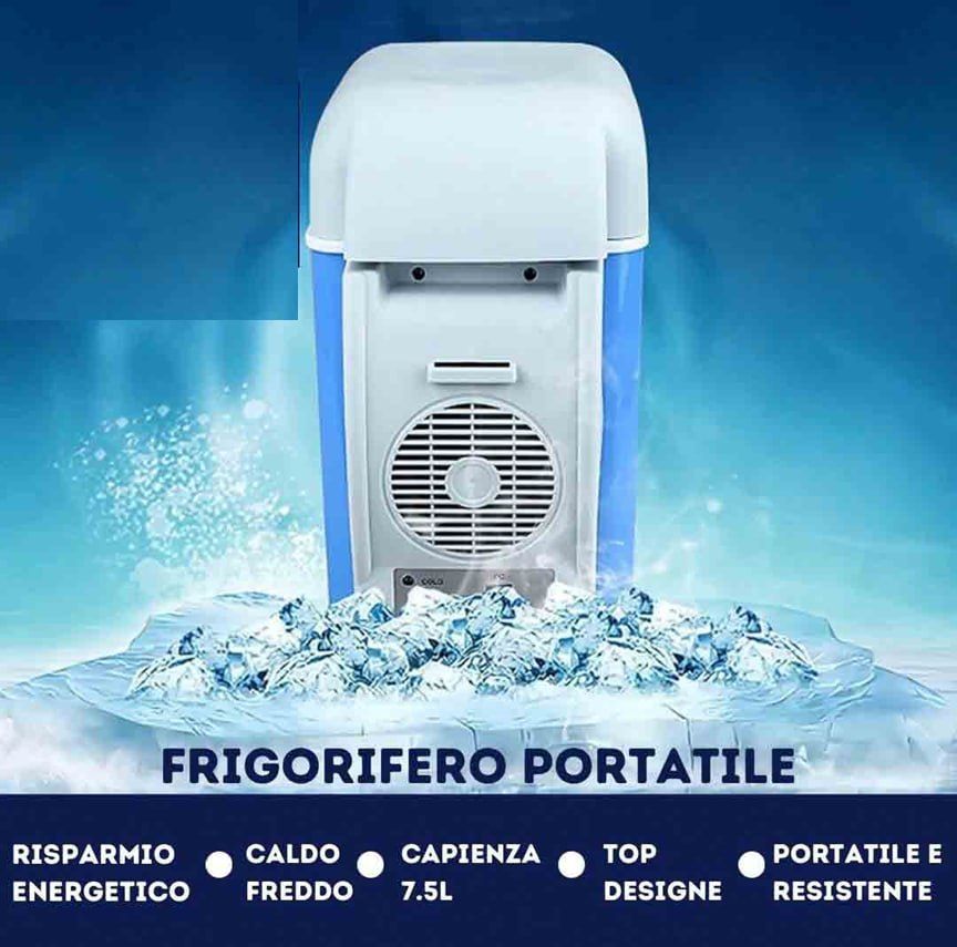 Mini Fridge Portable Table Top Electric Cooler Warmer Ice Box for Car & Hiking