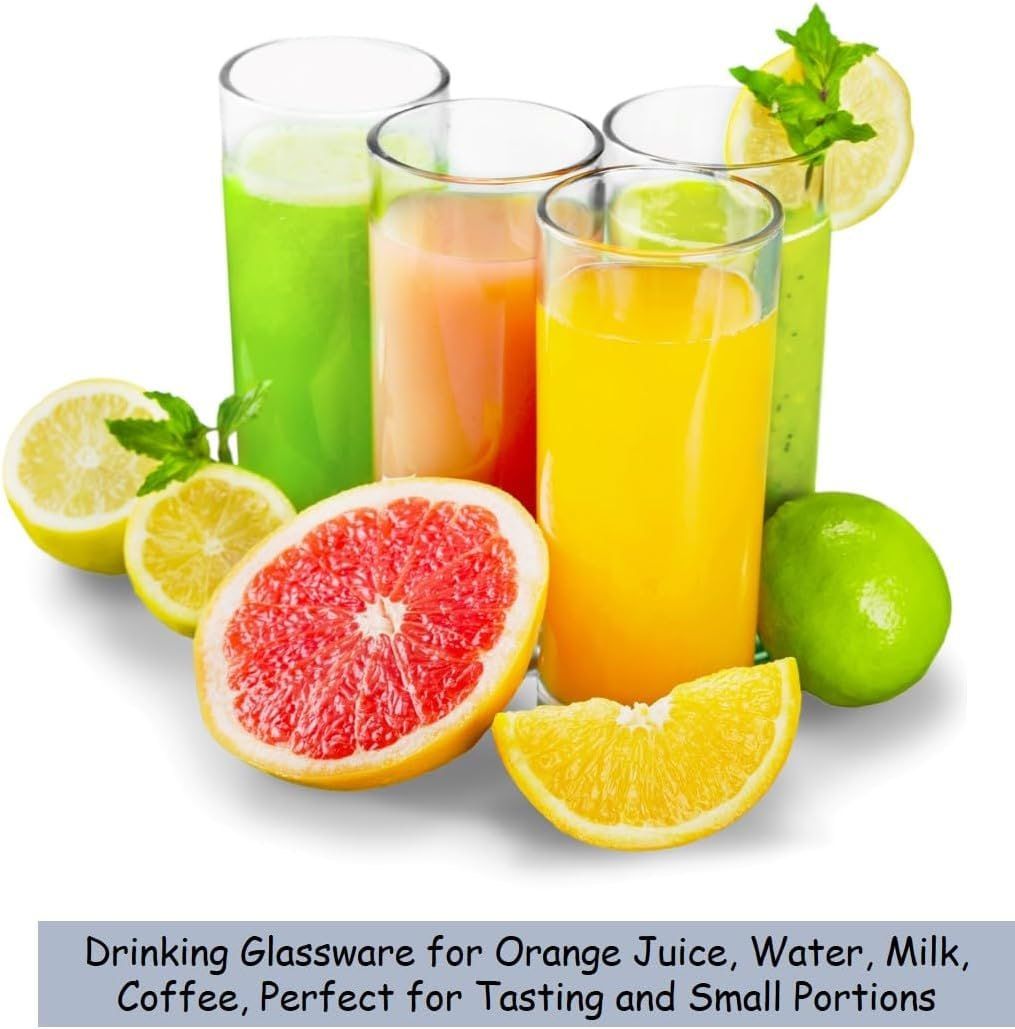 Hard Luminarc Islande Highball Tumbler 6-PCs Glasses for Water/Juice Glass Set