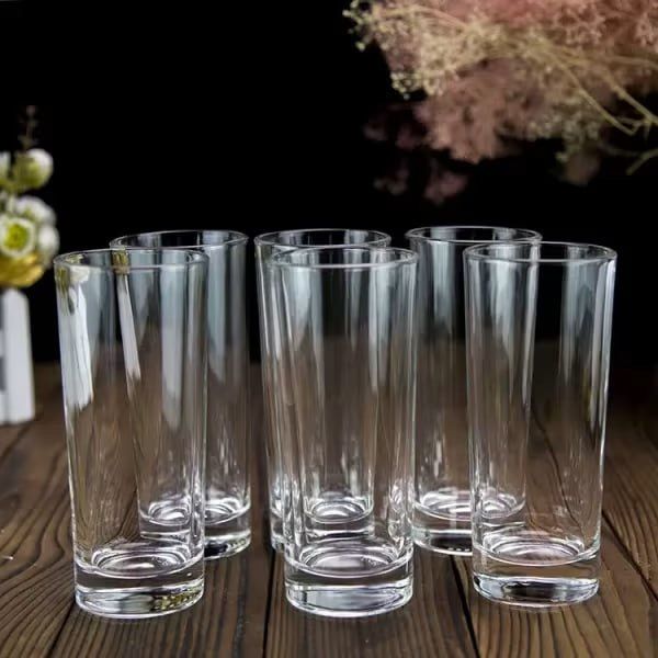 Hard Luminarc Islande Highball Tumbler 6-PCs Glasses for Water/Juice Glass Set