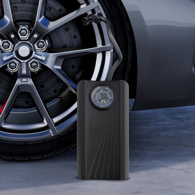 12V Plug-in Car Air Compressor Tyre Inflator 150psi Mini Tire Pump High Precision Inflation Electronic Inflatable Quick Inflating For Motorcycle Truck Bike Ball Portable Digital Cigarette Lighter Sock