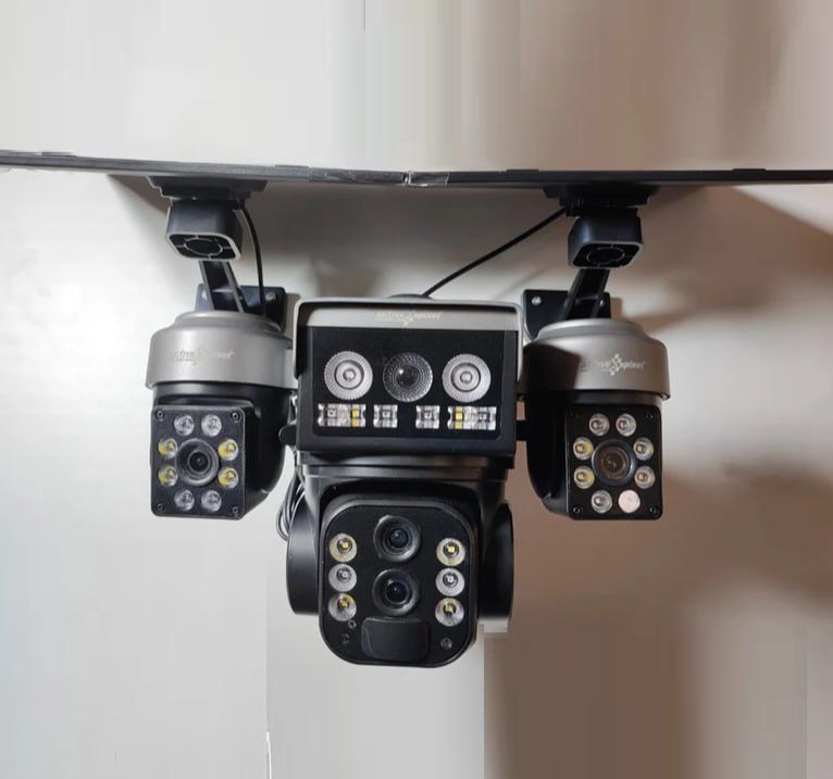 Solar Light 4G Triple Lens Dual Lens Solar Camera – Advanced Outdoor Security Solution
