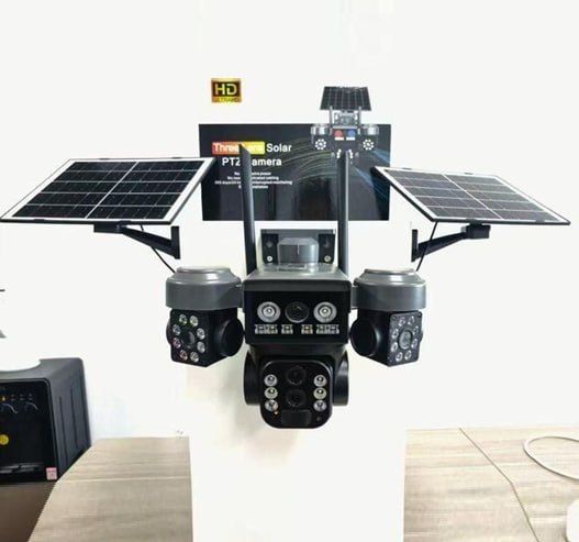 Solar Light 4G Triple Lens Dual Lens Solar Camera – Advanced Outdoor Security Solution