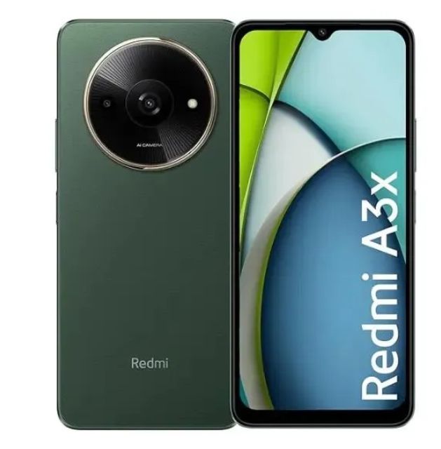 [New Arrival] XIAOMI Redmi A3X 64GB+3GB RAM 6.71" 4G Network 5000mAh Battery 8MP AI Camera 10W Fast Charging Fingerprint Sensor Android 14 Smart Phones