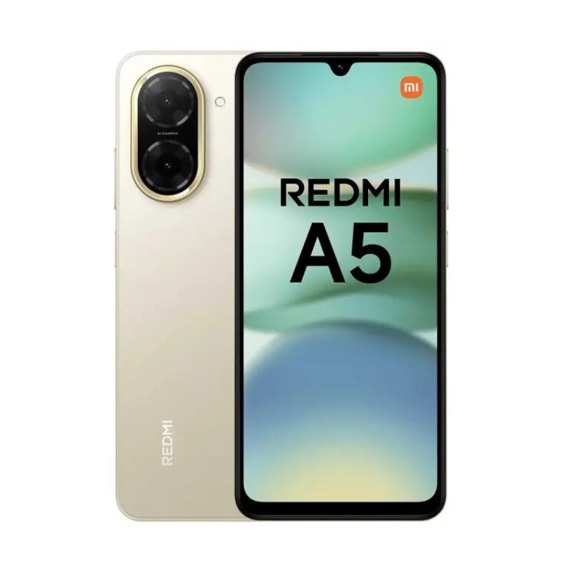 [New Arrival] Redmi A5 64GB+3GB 6.88" 120Hz Display 32MP+8MP Cameras Android 15 5200mAh Battery Fingerprint Unlock Unisoc T7250 Processor Dust and Splash Resistant Smart Phone