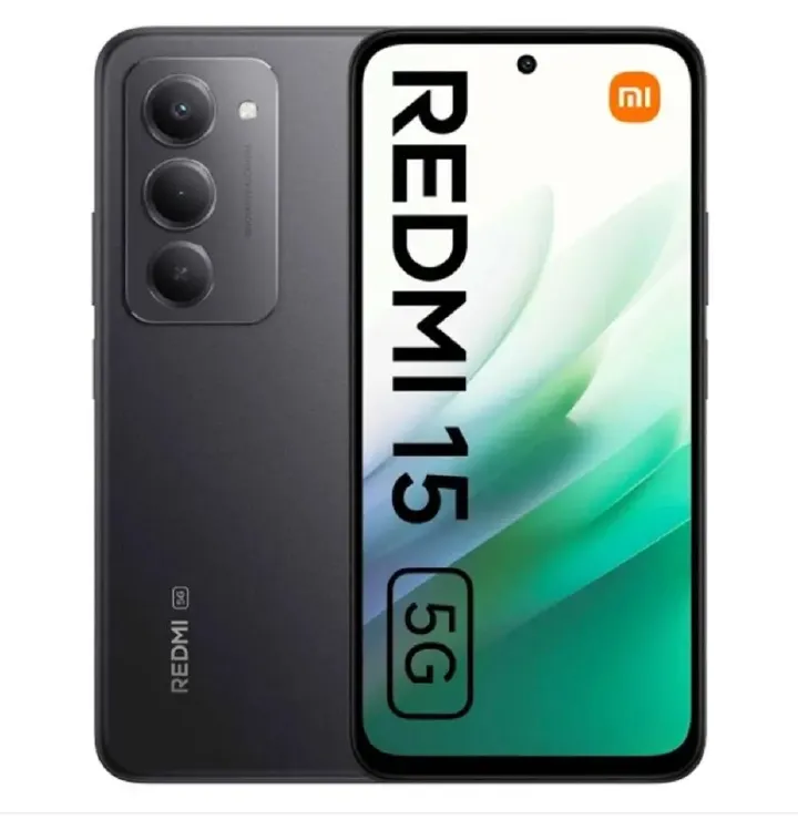 [Black Friday Deal] XIAOMI Redmi 15 5G 256GB+16(8+8)GB 6.9" IPS LCD 144Hz Display 50MP Camera 7000mAh Battery 33W Fast Charging Dual SIM IP64 Rated Corning Gorilla Glass 3 AI Smartphone Fingerprint