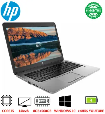 HP ProBook 640 G1 Core i5 8GB/500GB HDD 14" Refurbished