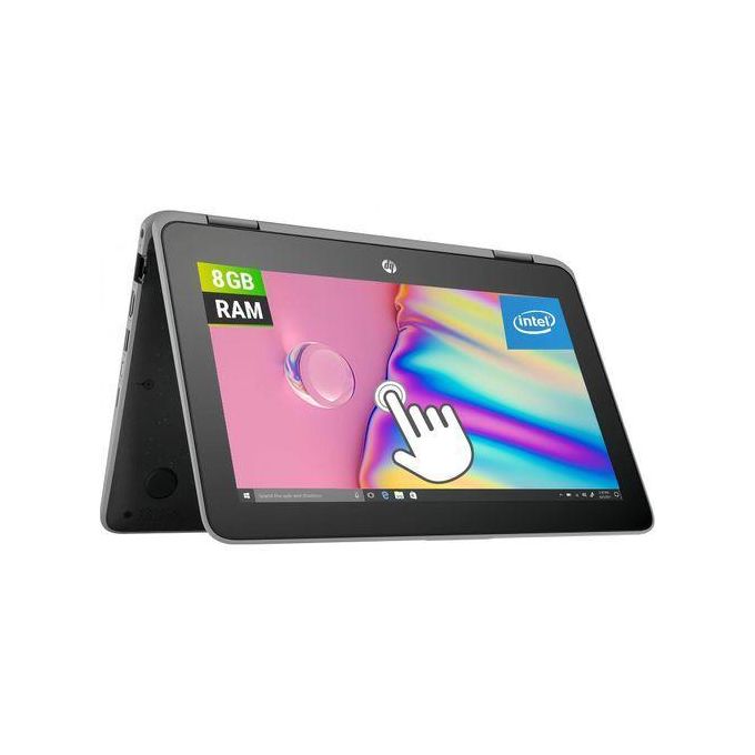 HP ProBook X360 11 G4 EE Core I5 8th Gen 8GB RAM 256GB SSD 11.6 Inch Touchscreen Windows 10 Pro MS Office 2021, HDMI, 2 - IN - 1 Convertible Slim Refurbished Laptop