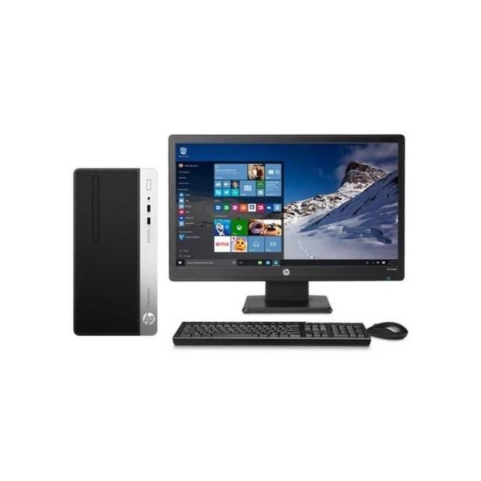 HP Refurbished ProDesk 400 G5 Core I5 8GB 500GB SSD 8TH Gen Business SFF Desktop CPU + 20 Inch Monitor (6 Months WRTY)