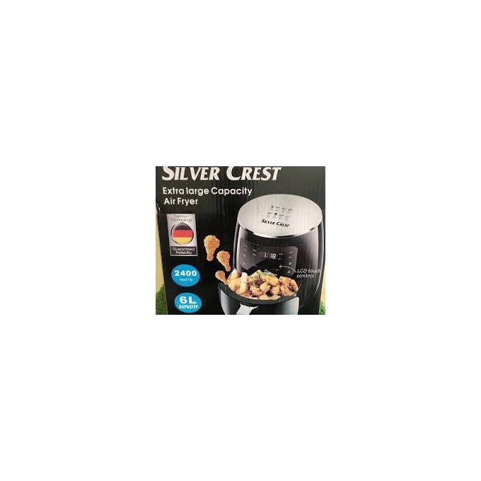 SILVER CREST Digital Electric Hot Air Fryer Fries Maker -Oil-free 6L