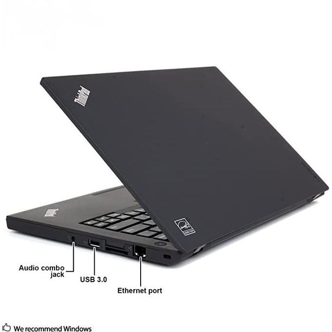 Lenovo ThinkPad X260 Intel Core I7 8GB RAM 256GB SSD, 12.5 Inches Display 6th Generation Refurbished Laptop