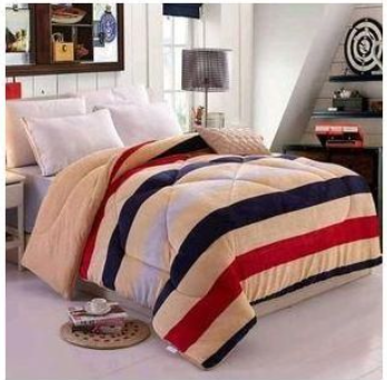 1 PC 5*6 Soft Velvet Woolen Duvet- Nice Feel Durable Duvet Blanket