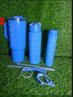3in1 stanley cup Gift Set  portable coffee,tea, smoothie,juice mug with straw. High-quality travel mug, BPA-free plastic lid