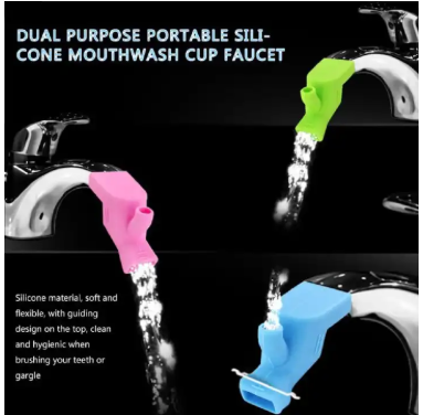 Silicone Faucet Extender Water Saving Extension Tap Filter Nozzle Adapter Bathroom Kitchen Sink Spray Kitchen Tool