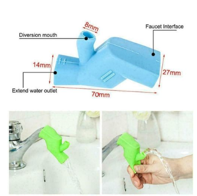 Silicone Faucet Extender Water Saving Extension Tap Filter Nozzle Adapter Bathroom Kitchen Sink Spray Kitchen Tool