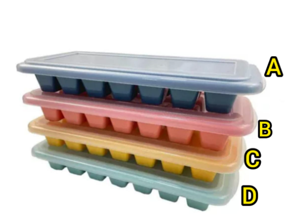 21 Grids Honeycomb Silicon Ice Cube Maker Tray Stackable Silicone Flexible Mold Freezer Gridding Easy Release Reusable mold