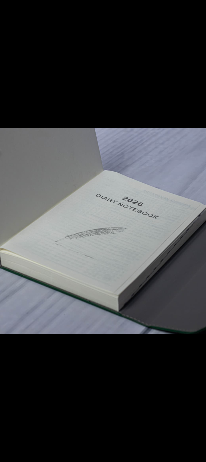 A5 2026 Red Leather Executive Diary