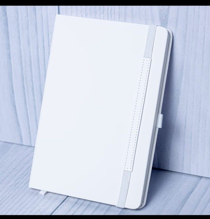 A5 White Notebook Diary