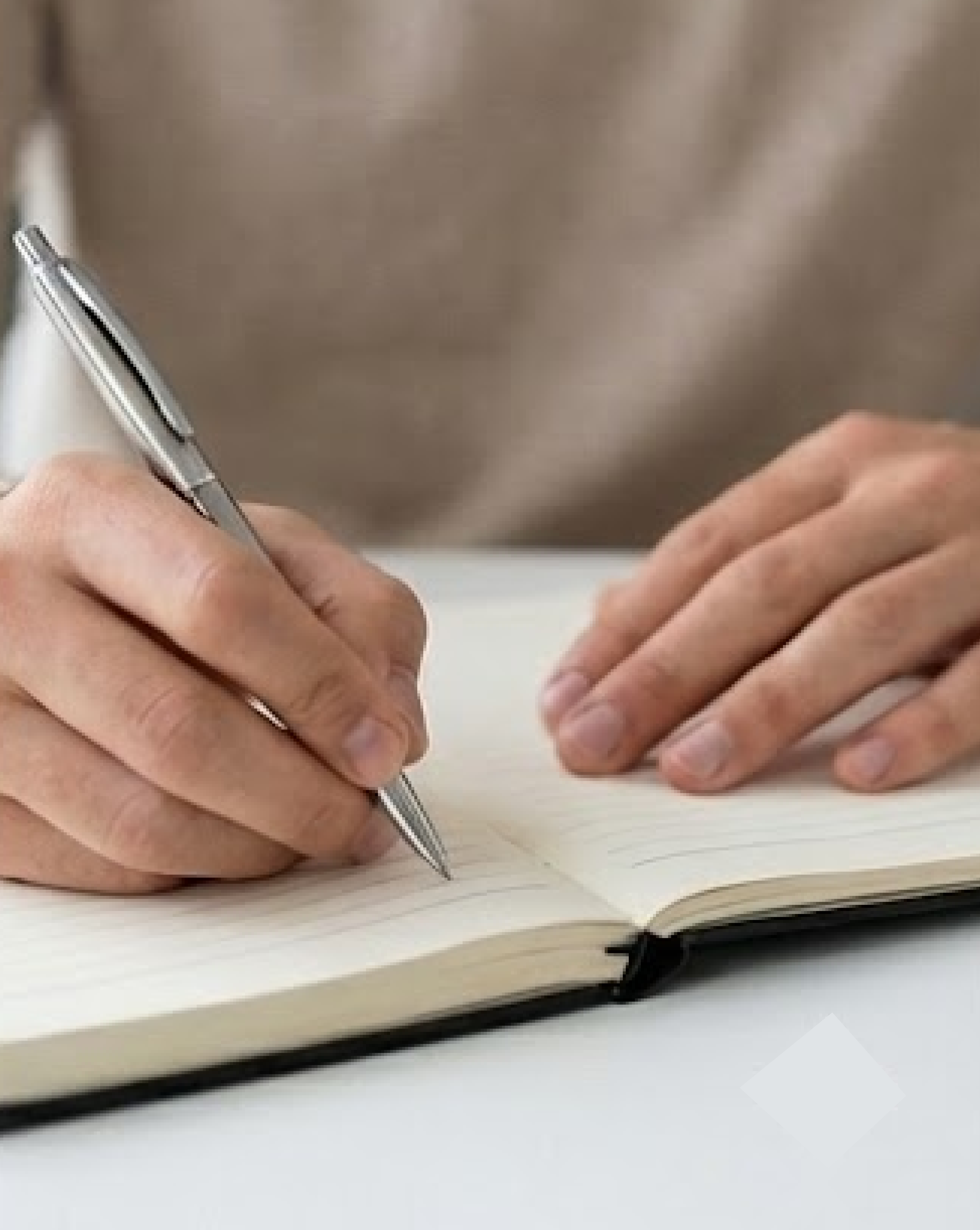 A5 Black Bamboo Notebook Diary - 2026