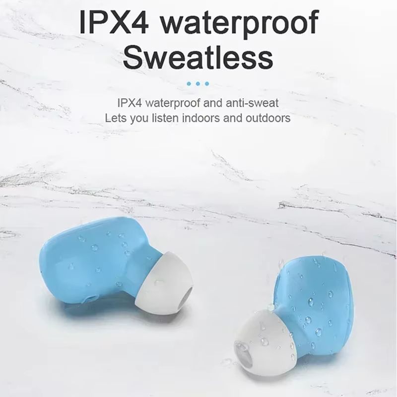 Wireless Bluetooth 5.3 Headphones Touch Control Earbuds With Mic Earphones Sport Waterproof Headset for All Phones Earphones for OPPO Xiaomi
