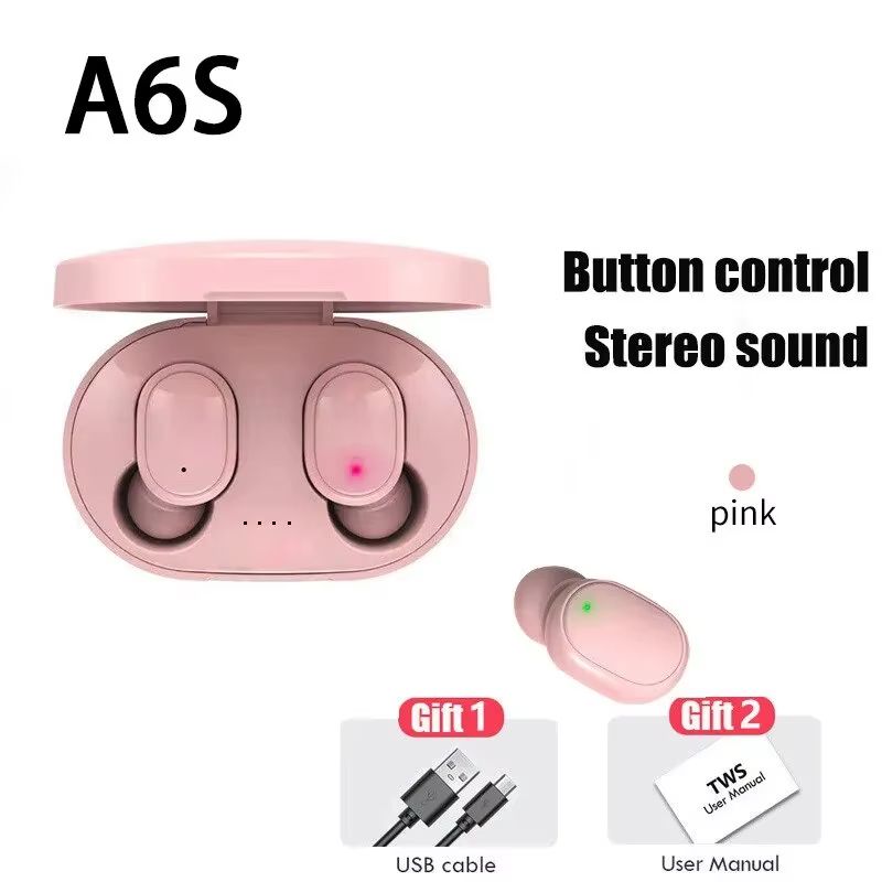 Wireless Bluetooth 5.3 Headphones Touch Control Earbuds With Mic Earphones Sport Waterproof Headset for All Phones Earphones for OPPO Xiaomi