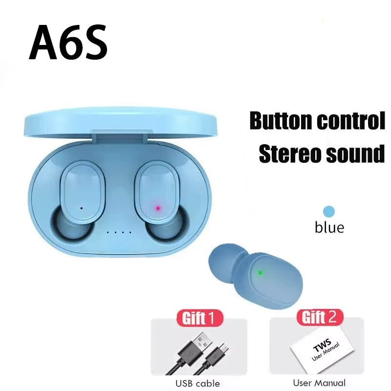 Wireless Bluetooth 5.3 Headphones Touch Control Earbuds With Mic Earphones Sport Waterproof Headset for All Phones Earphones for OPPO Xiaomi