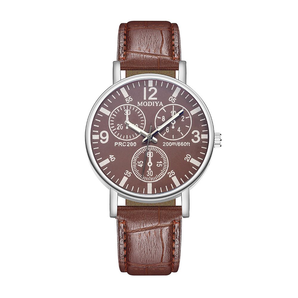 Fashion Leather Watches For Men And Women Retro Watch Non-Mechanical Quartz Business Watches Male Wrist Watch