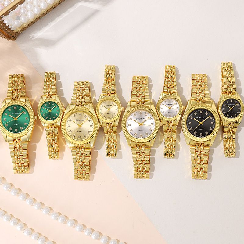 Diamond Business Dress Analog Quartz Stainless Steel Waterproof Luminous Luxury Casual Wrist Watch Couple Watches Fashion Pair Watches Men and Women