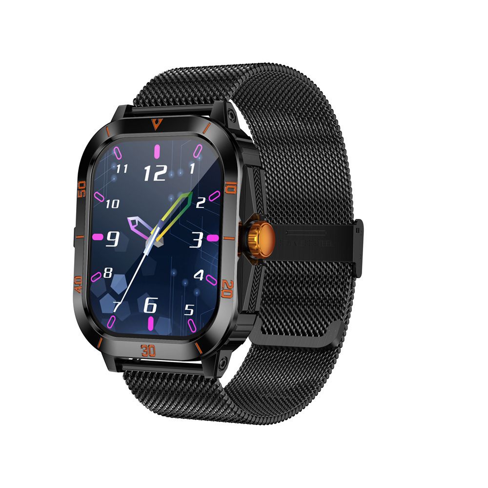 Sport Smart Watch For Men 1.96 Screen Blood Oxygen Bluetooth Call Watch 100+Sport Waterproof Smartwatch Men Watches