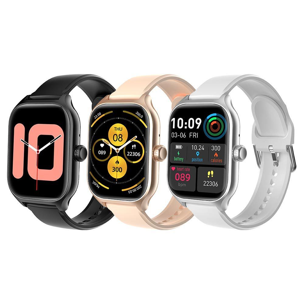 2025 Bluetooth Answer Call Smart Watch Men 1.73 inch Full Touch Fitness Tracker Waterproof Sport Smartwatch Women