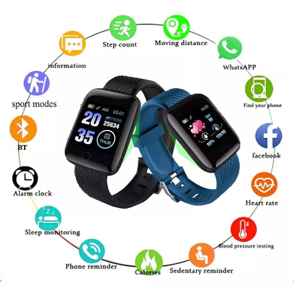 New Smart Watch Series Max Smartwatch Bluetooth Call wireless charging Fitness Tracker, Blood Oxygen, Always-On Retina Display, Water Resistant D13 Women Men Smartwatch