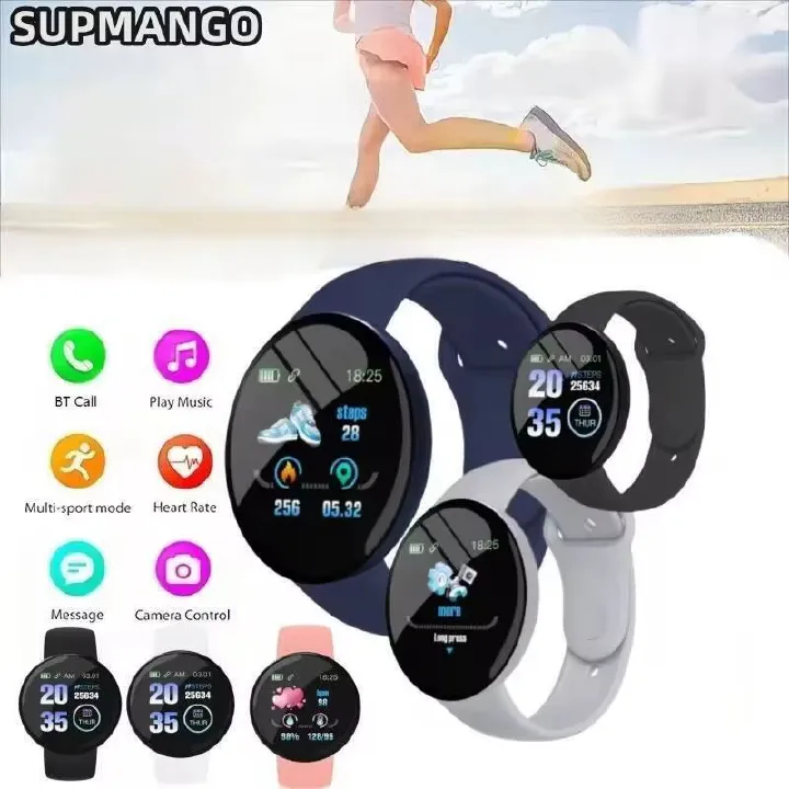 LYRIC Smartwatch Multi Function Step Connected Smart Watch For Men And Women Suitable For And Android IOS