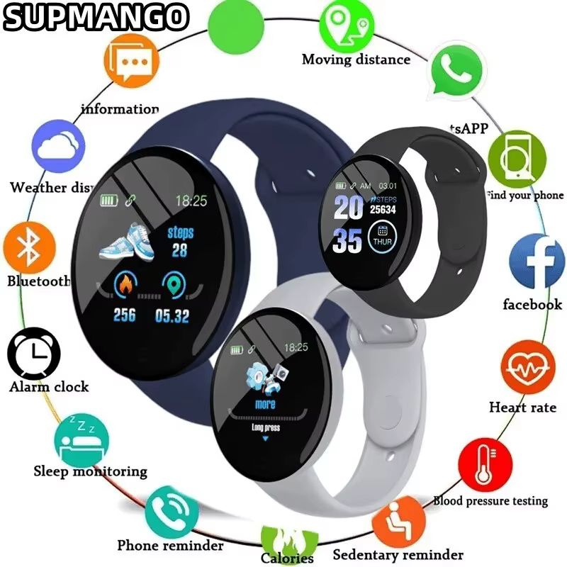 LYRIC Smartwatch Multi Function Step Connected Smart Watch For Men And Women Suitable For And Android IOS